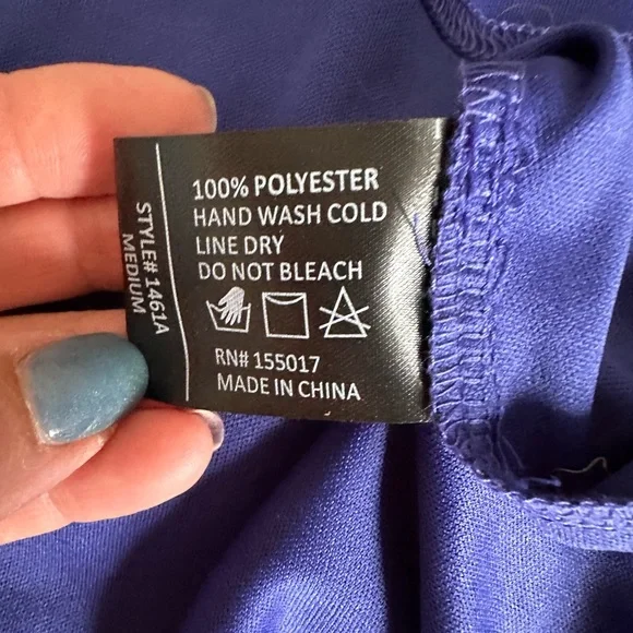 Women’s Blue Cold-Shoulder Maxi / Formal / Party / Prom Dress, Size M, NWT - Picture 11 of 15